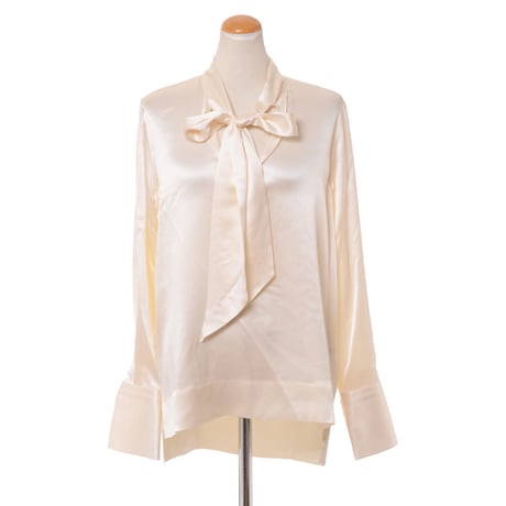 Rosetta Getty ロゼッタ　ゲッティ ブラウス M 青 【古着】【中古】【送料無料】 Rosetta Getty（ロゼッタ ゲッティ） | レディースの古着・中古通販