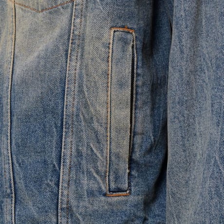 エムエムシックス メゾンマルジェラ MM6 MAISON MARGIELA デニムジャケット コットン ブルーデニム
