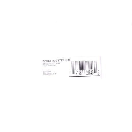 ロゼッタゲッティ ROSETTA GETTY ニットハット カシミア ブラック