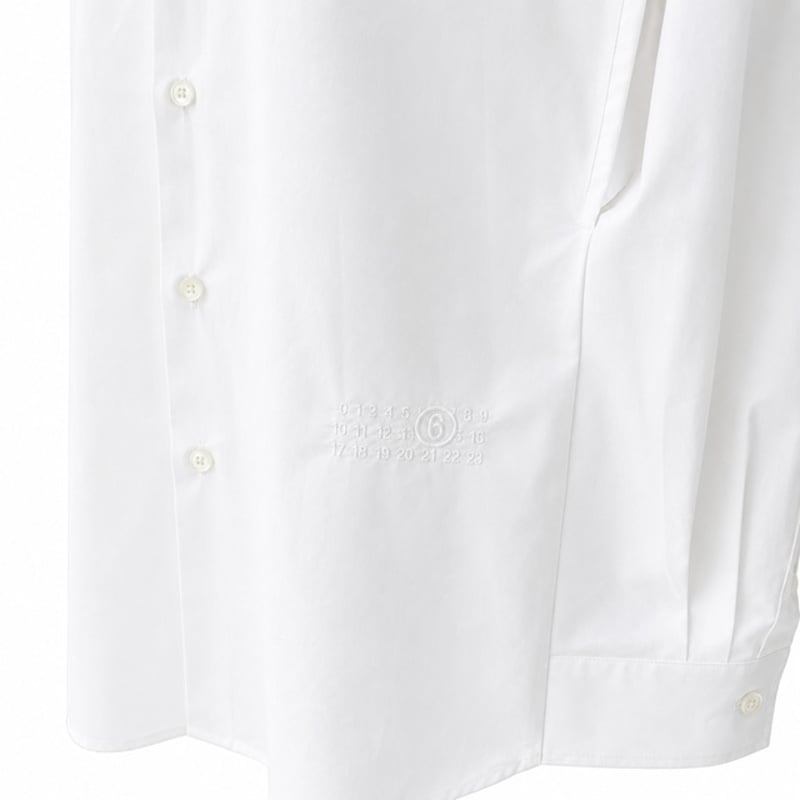 エムエムシックス メゾンマルジェラ MM6 MAISON MARGIELA 襟付き変形