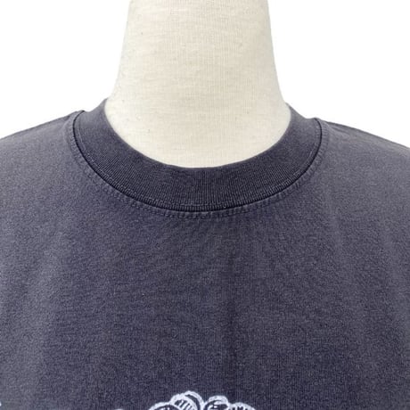 クリスティーナティ Kristina Ti ノスタルジアロゴＴシャツ コットンジャージー インクブラック 正規取扱