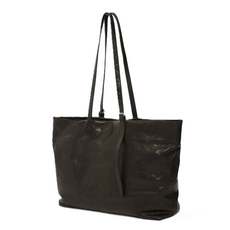 アンドゥムルメステール ann demeulemeester トートバッグ ヴィンテージレザー ブラック 正規取扱