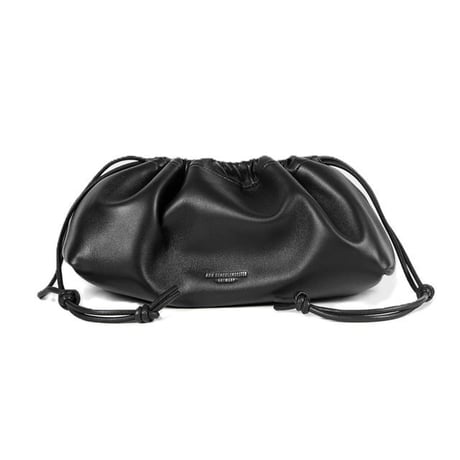アンドゥムルメステール ann demeulemeester エディナイーストウエストショルダーバッグ 羊革 ブラック 正規取扱