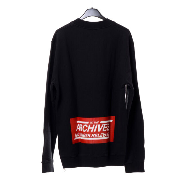 RAFSIMONSラフシモンズ トレーナー RAF SIMONS(ラフシモンズ) パッチスウェットトレーナー カーキ サイズ