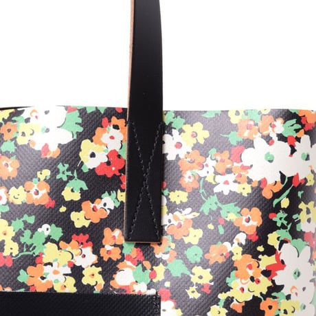 マルニ Marni LOVERS PRAIRIE ショッピングバッグ スモール PVC レッドポップドッド