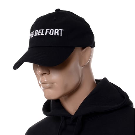 ジェイクベルフォート JAKE BELFORT ブランドロゴキャップ コットン エンブロイダリー ブラック