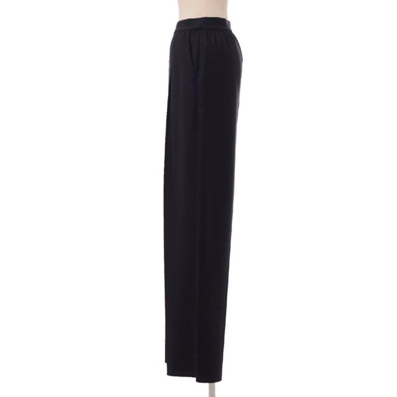 アニオナ　カシミヤ100%パンツ アニオナ AGNONA タック入りパンツ カシミヤウール ネイビー | YOKOAUNTY