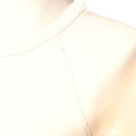 ステラマッカートニー stella mccartney 半袖フリルカットソー コットン アイボリー　フェミニンカットソー 正規取扱