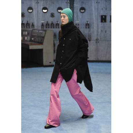 ラフシモンズ RAF SIMONS ワーカーパンツシルエット コットン ライトピンク