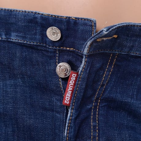 ディースクエアード Dsquared2 タイディバイカージーンズ コットンストレッチ ウォッシュ
