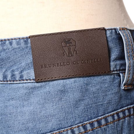 ブルネロクチネリ Brunello Cucinelli ルーズフィットジーンズ コットン デニム