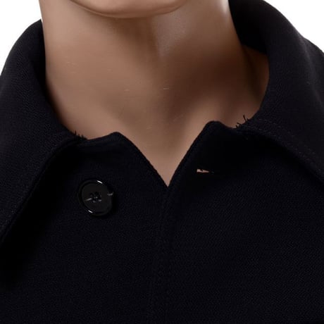 ラフシモンズ RAF SIMONS スリムフィットトレンチコート ウール ダークネイビー
