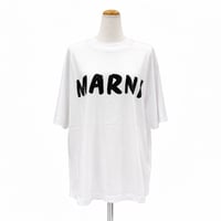 マルニ Marni MARNIロゴ半袖Tシャツ コットン ホワイト