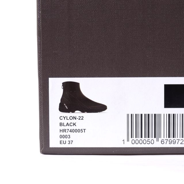 ラフシモンズ RAF SIMONS ランナー RUNNER Cylon-22 スニーカー ブラ