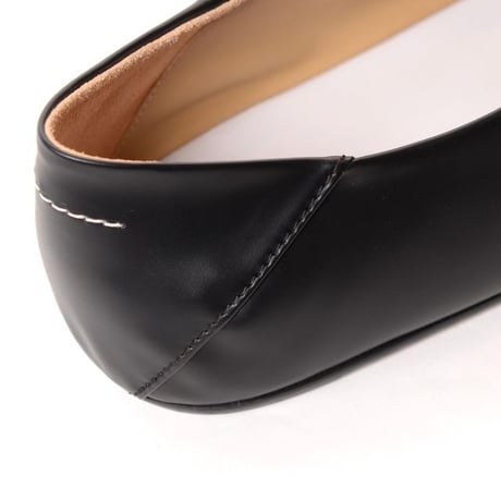 エムエムシックス メゾンマルジェラ MM6 MAISON MARGIELA シューズ 牛革 ブラック