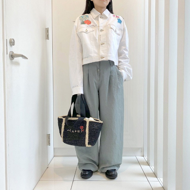マルニ Marni ショート丈ジャケット コットンストレッチ
