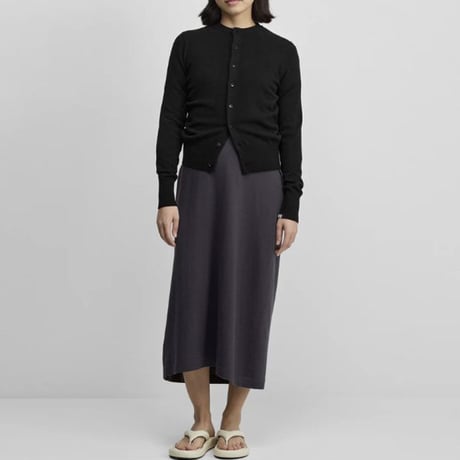 エクストリームカシミヤ extreme cashmere x little2長袖カーディガン カシミヤ ブラック
