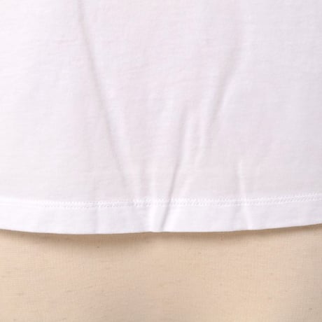 エムエムシックス メゾンマルジェラ MM6 MAISON MARGIELA ロゴ入りTシャツ コットン ホワイト