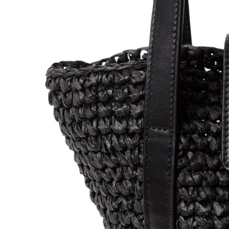 マルニ Marni trunkarooビーチトートバッグスモール ラフィアなど ブラック