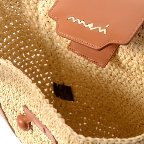 マルニ Marni trunkarooビーチトートバッグスモール ラフィアなど ナチュラル