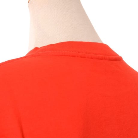 ルシアンペラフィネ Lucien Pellat Finet スカル半袖Tシャツ コットンジャージー レッド