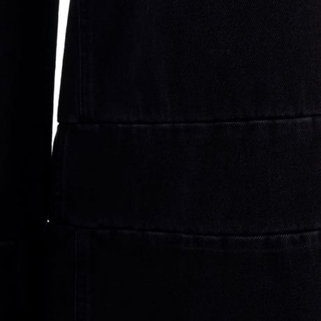エムエムシックス メゾンマルジェラ MM6 MAISON MARGIELA ディストレスドジーンズ コットン ブラック