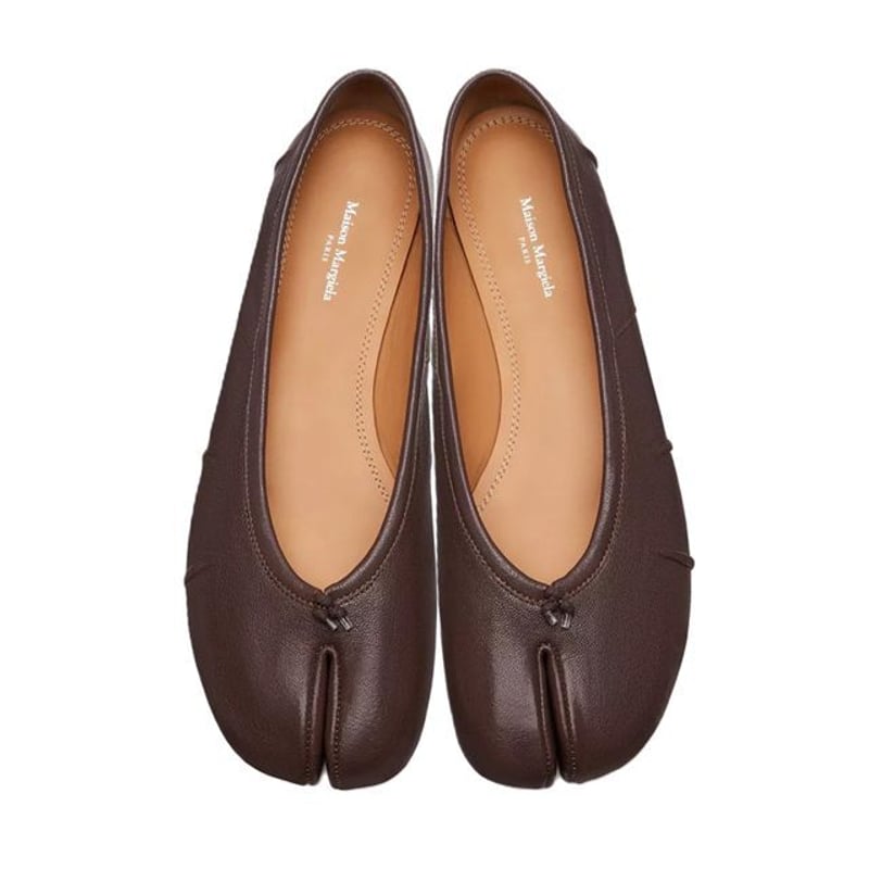 メゾン マルジェラ Maison Margiela タビバレリーナシューズ レザー