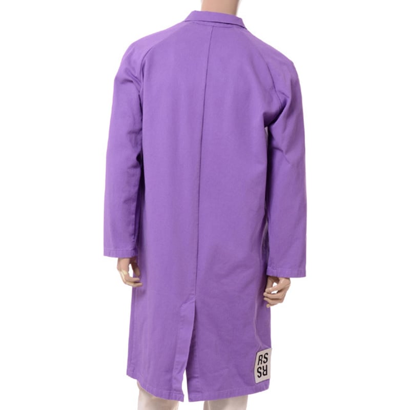 RAF SIMONS ラフシモンズ デニムラボコート コットン パープル RAF SIMONS ラフシモンズ デニムラボコート コットン パープル