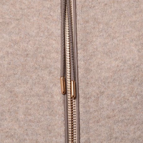 アニオナ AGNONA ダブル一枚仕立てコート カシミア ベージュ