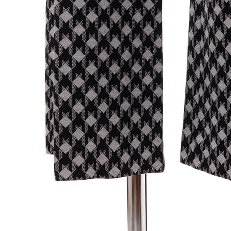 ロゼッタゲッティ ROSETTA GETTY クロップドストレート柄パンツ レーヨンストレッチ 千鳥格子