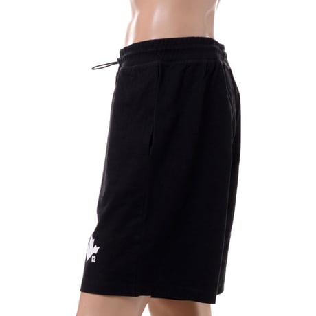 ディースクエアード Dsquared2 ショートパンツ コットン ブラック