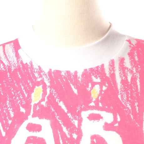 マルニ Marni カップケーキTシャツ コットン ピンクホワイト