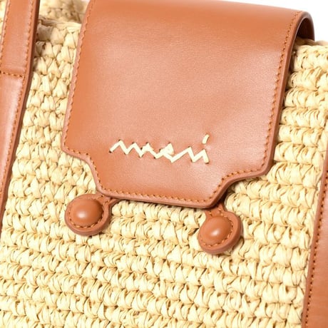 マルニ Marni trunkarooビーチトートバッグスモール ラフィアなど ナチュラル