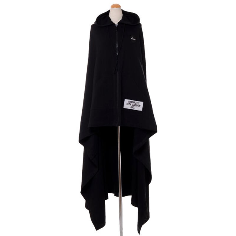 ラフシモンズ RAF SIMONS ミディアムレングスフリースケープ コットン 