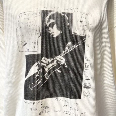 アンドゥムルメステール ann demeulemeester エミルボクシーロングTシャツ ワッフル ホワイト 正規取扱