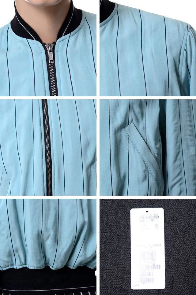 ハイダーアッカーマン Haider Ackermann ストライプMA1ボンバー