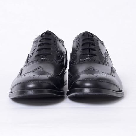 アレキサンダーマックイーン Alexander McQueen ウイングチップシューズ ブラック