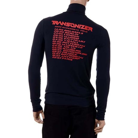 ラフシモンズ RAF SIMONS Sous pull Transonizer モダールエラスタン ダークネイビー
