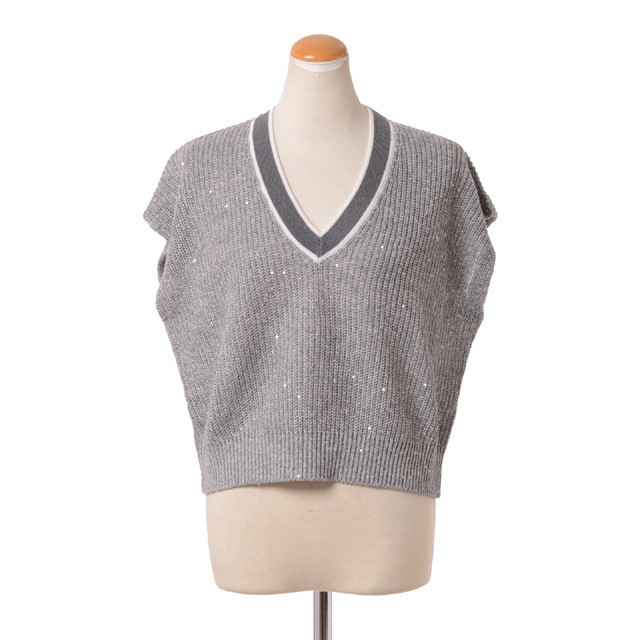 BRUNELLO CUCINELLI イングリッシュ リネン ベスト ブルネロクチネリ Brunello Cucinelli イングリッシュベスト リネン