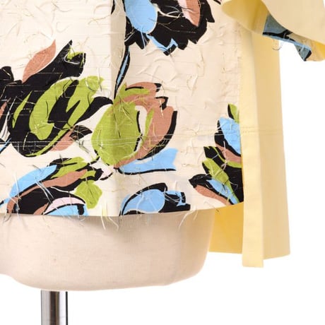 マルニ Marni 胸元切り替えプリントカットソー コットンなど シトロエン