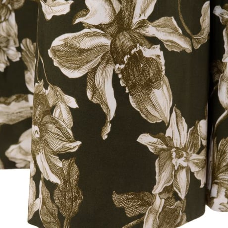 アーデム ERDEM ノースリーブドレス コットン カーキプリント