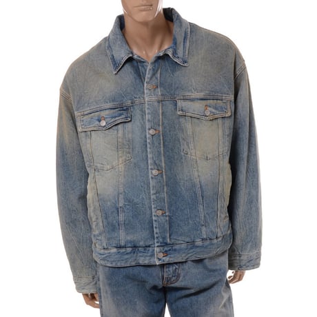 エムエムシックス メゾンマルジェラ MM6 MAISON MARGIELA デニムジャケット コットン ブルーデニム