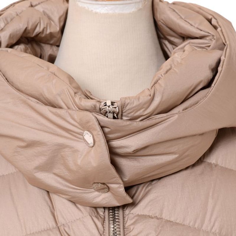 Moorer ムーレベージュ ロングコート ウエスト調整 新品未使用 インポートブランド import brand ムーレー MooRER ロング丈コート