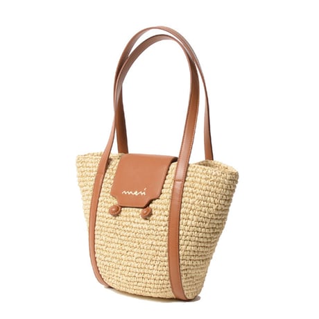 マルニ Marni trunkarooビーチトートバッグスモール ラフィアなど ナチュラル