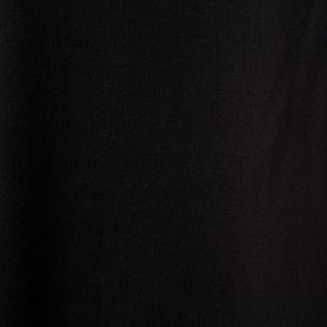 エクストリームカシミヤ extreme cashmere x オーバーフィット丸襟半袖カットソー コットンカシミア ブラック