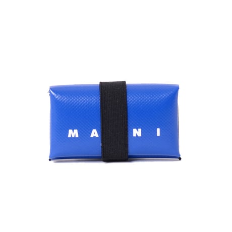 マルニ Marni カードケース PVC ロイヤルブルー