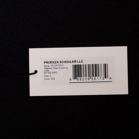 プロエンザスクーラー Proenza Schouler ノースリワンピース ジャージー ストーンブラック