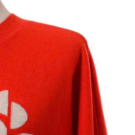 イザベルマラン ISABEL MARANT ラウンドネックセーター コットンウール ヴァーミリオン