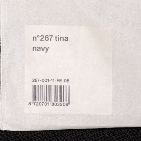 エクストリームカシミヤ extreme cashmere x tina半袖Tシャツ コットンカシミヤ ネイビー