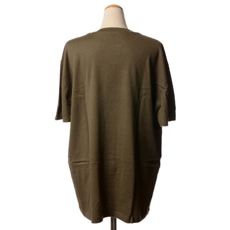 エクストリームカシミヤ extreme cashmere x rik半袖Tシャツ コットンカシミヤ アーミー 正規取扱